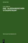 Die Alemannischen Vitaspatrum cover