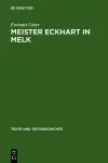 Meister Eckhart in Melk cover