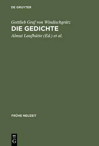 Gottlieb Graf Von Windischgrätz: Die Gedichte cover