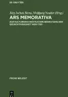 Ars memorativa cover