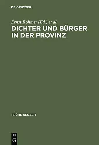 Dichter und Bürger in der Provinz cover