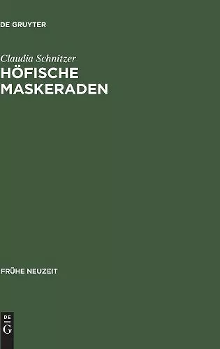 Höfische Maskeraden cover