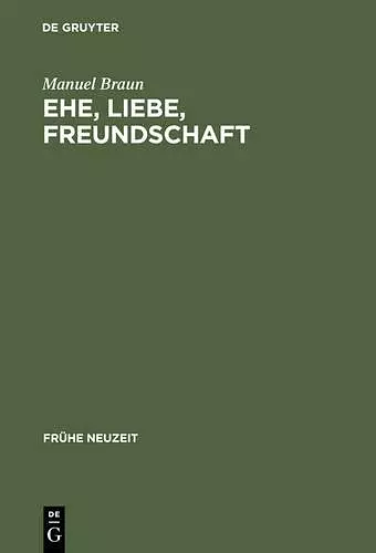 Ehe, Liebe, Freundschaft cover