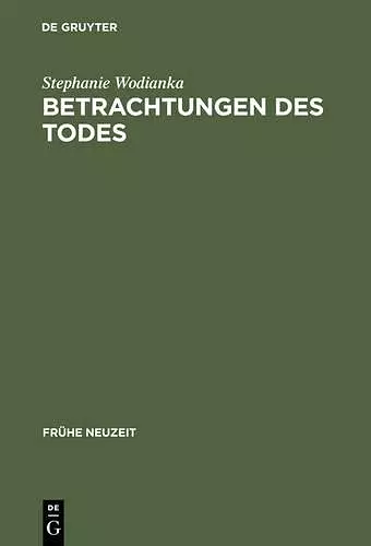 Betrachtungen des Todes cover