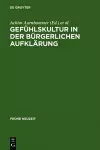 Gefühlskultur in der bürgerlichen Aufklärung cover