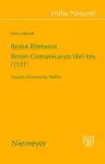 Beatus Rhenanus cover