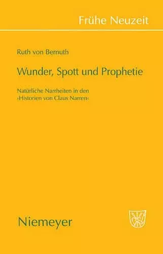 Wunder, Spott Und Prophetie cover