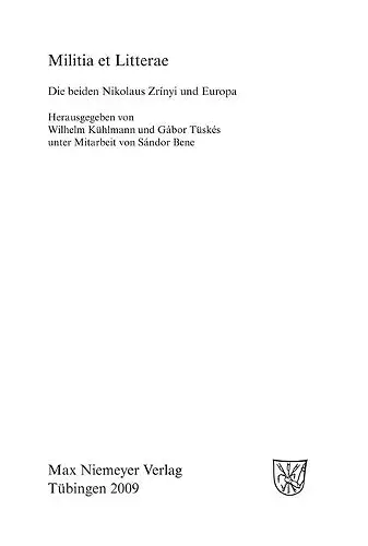 Militia Et Litterae cover