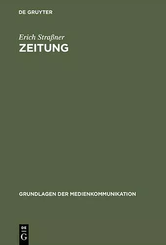 Zeitung cover