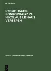 Synoptische Konkordanz Zu Nikolaus Lenaus Versepen cover