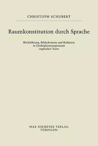 Raumkonstitution Durch Sprache cover