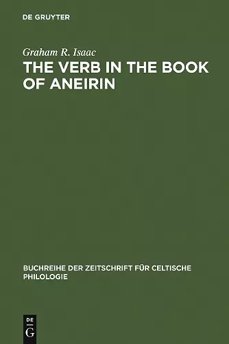 The Verb in the Book of Aneirin cover