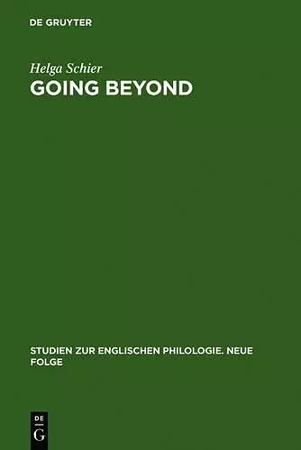 Going Beyond cover