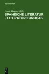 Spanische Literatur - Literatur Europas cover