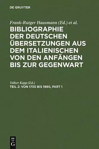 Von 1730 Bis 1990 cover