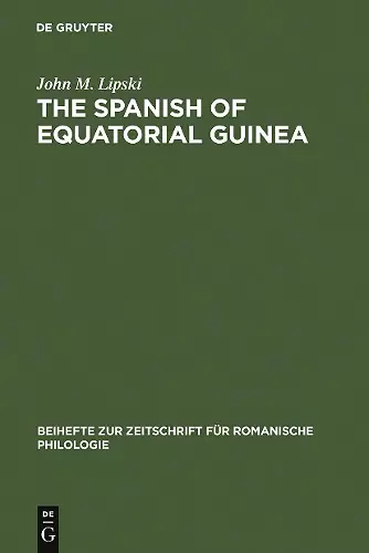 The Spanish of Equatorial Guinea cover