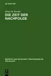 Die Zeit Der Nachfolge cover