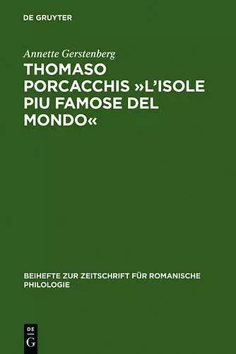 Thomaso Porcacchis »L'isole Piu Famose del Mondo« cover