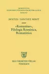 Romanitas - Filología Románica - Romanística cover