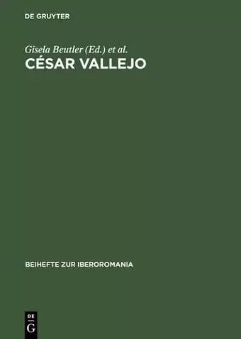 César Vallejo cover