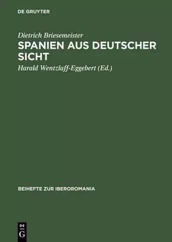 Spanien aus deutscher Sicht cover