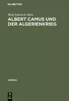 Albert Camus Und Der Algerienkrieg cover