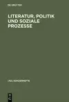 Literatur, Politik und soziale Prozesse cover