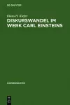 Diskurswandel im Werk Carl Einsteins cover