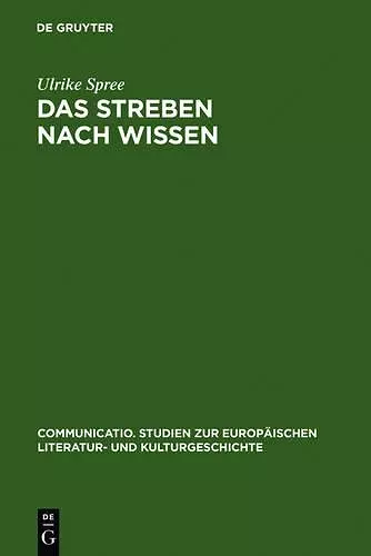 Das Streben nach Wissen cover