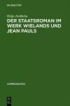 Der Staatsroman im Werk Wielands und Jean Pauls cover