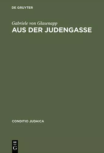 Aus der Judengasse cover