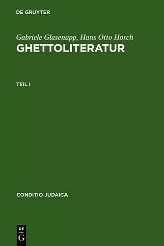 Ghettoliteratur cover