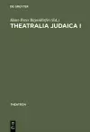 Theatralia Judaica I cover