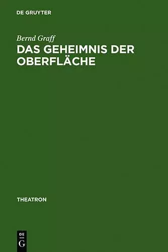 Das Geheimnis der Oberfläche cover