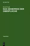 Das Geheimnis der Oberfläche cover