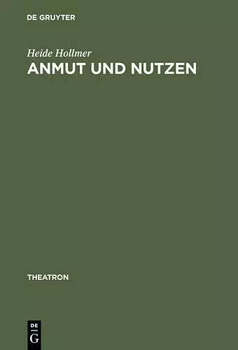 Anmut Und Nutzen cover