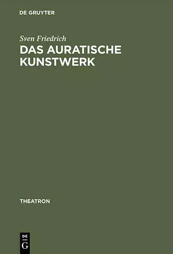 Das auratische Kunstwerk cover