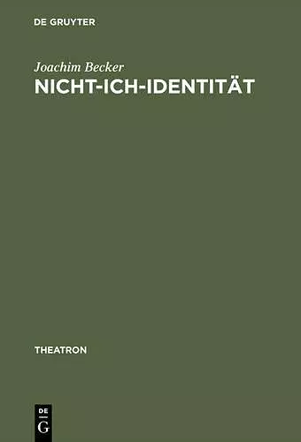 Nicht-Ich-Identität cover