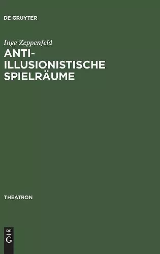 Anti-illusionistische Spielräume cover