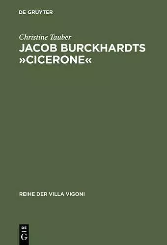 Jacob Burckhardts »Cicerone« cover