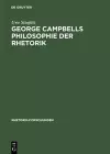 George Campbells Philosophie Der Rhetorik cover