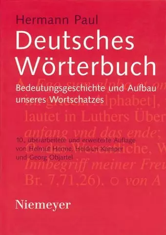 Deutsches Wörterbuch cover