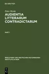 Audientia Litterarum Contradictarum cover