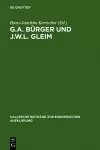 G.A. Bürger Und J.W.L. Gleim cover