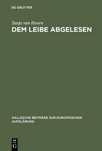 Dem Leibe abgelesen cover