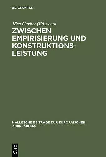 Zwischen Empirisierung und Konstruktionsleistung cover