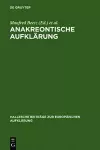 Anakreontische Aufklärung cover