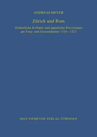 Zürich und Rom cover