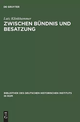 Zwischen Bündnis Und Besatzung cover