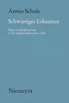 Schwieriges Erkennen cover